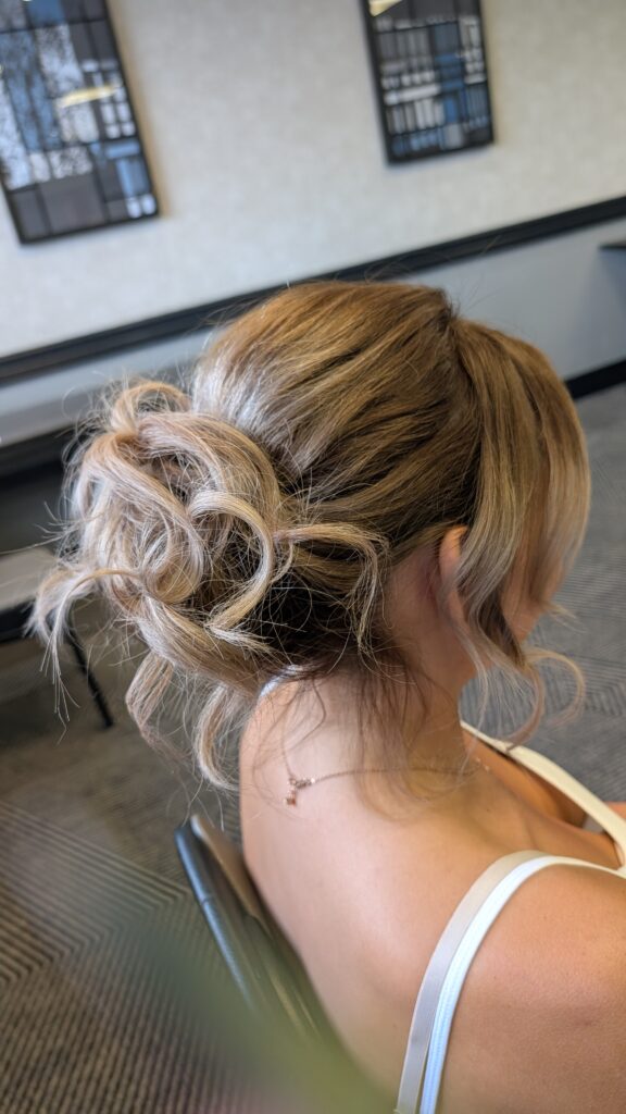 Wedding and bridal hair in Newtown, Caersws, Welshpool, Powys  Mid Wales