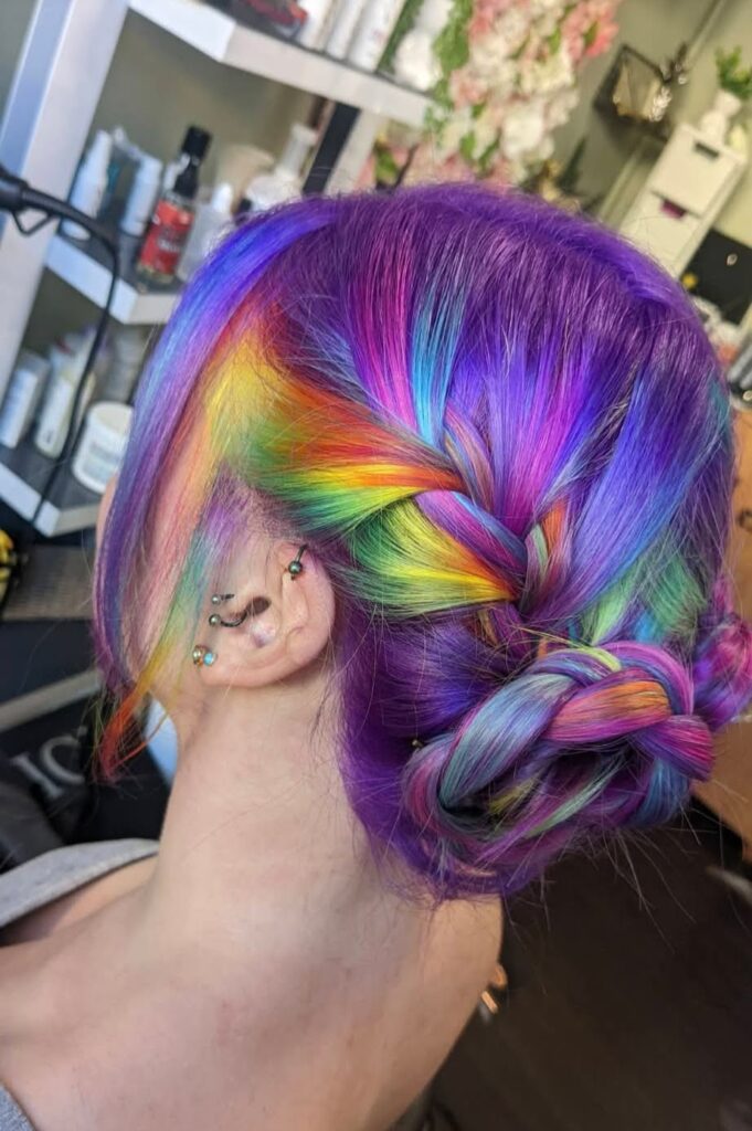 Wedding and bridal hair in Newtown, Caersws, Welshpool, Powys  Mid Wales