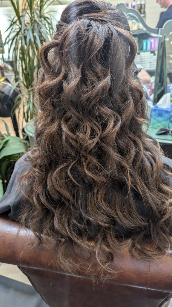 Wedding and bridal hair in Newtown, Caersws, Welshpool, Powys  Mid Wales